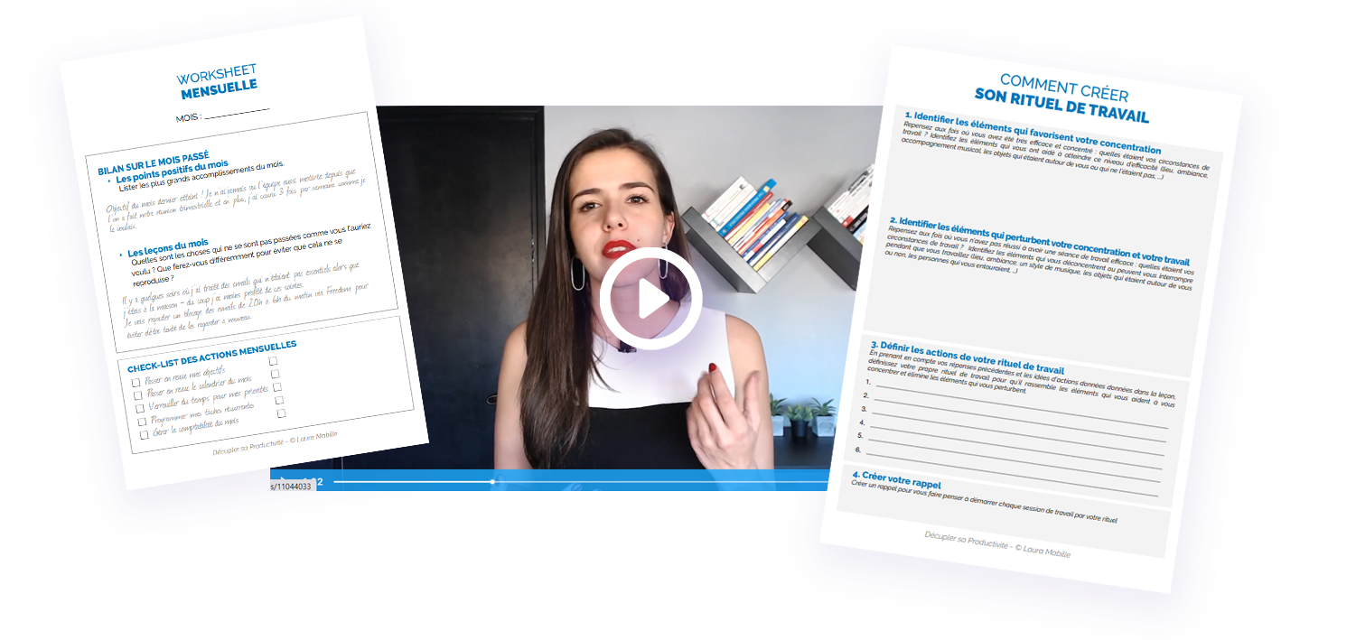 Laura Mabille - Nos formations pour décupler la productivité.